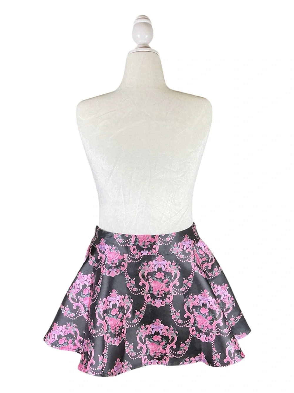 Dolls Kill Sugar Thrillz Coquette Princesscore Regencycore Maximalist Skirt L - Picture 4 of 9